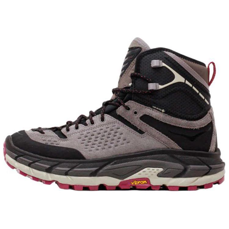 HOKA ONE ONE Tor Ultra High-Top Hiking Shoes Grey Black – Comfortable & Durable. 1153190F-BNTT