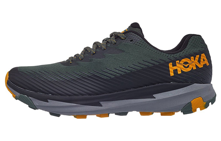 HOKA ONE ONE Torrent 2 'Black Green Yellow' 1110496-TGYL