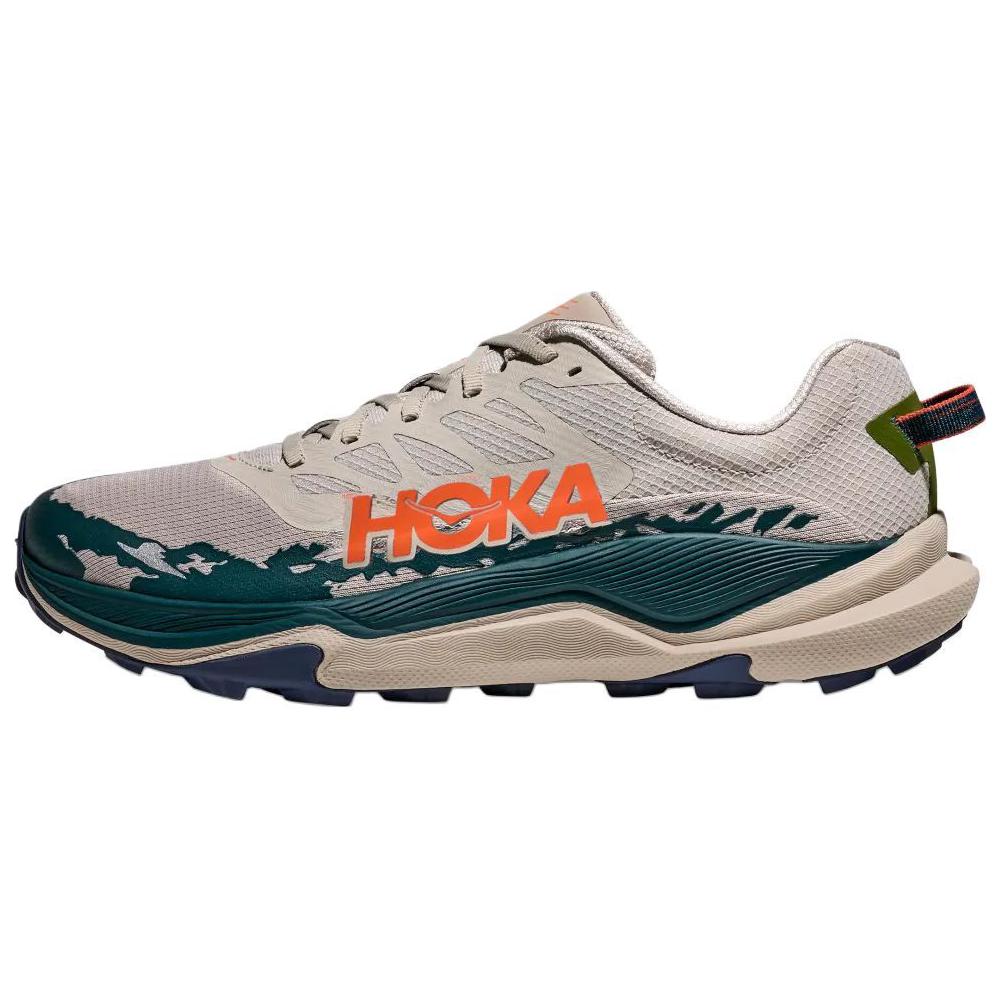 HOKA ONE ONE Torrent 4 Trail Running Shoes Grey Brown - Durable & Lightweight 1155115-PTYB