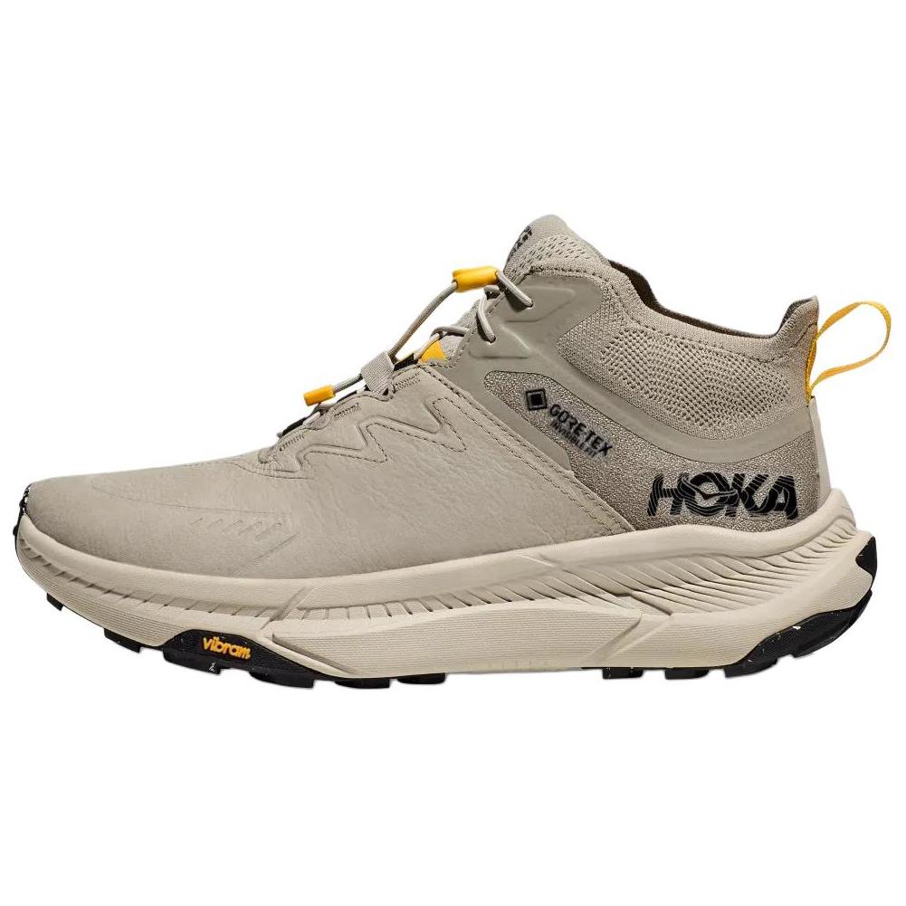 HOKA ONE ONE Transport Chukka GTX Khaki Waterproof Hiking Shoes. 1155190-FRRS