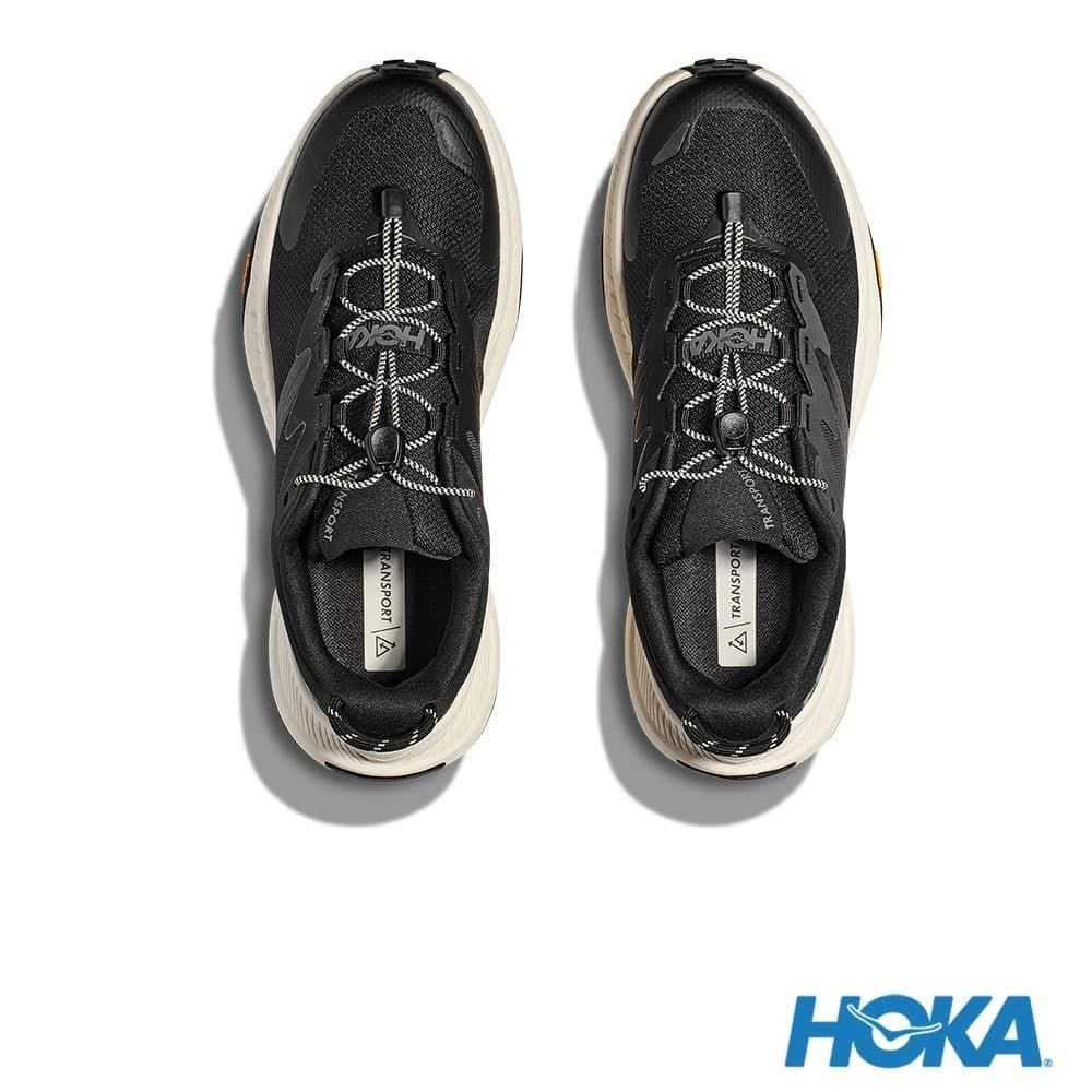 Sizing ホカオネオネ トランスポート ワイドスニーカー / マーブルホワイトブラック HO1164370BKLB