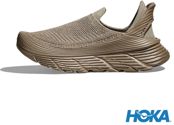 HOKA ONE ONE U Restore TC Recovery Shoes Sand Dune/Oxford Khaki Yellow HO1134532DOTN Lookbook HOKA ONE ONE U Restore TC Recovery Shoes Sand Dune/Oxford Khaki Yellow HO1134532DOTN