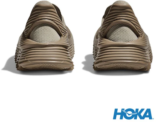 HOKA ONE ONE U Restore TC Recovery Shoes Sand Dune/Oxford Khaki Yellow HO1134532DOTN Details for HOKA ONE ONE U Restore TC Recovery Shoes Sand Dune/Oxford Khaki Yellow HO1134532DOTN