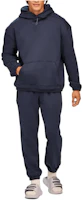 HOKA ONE ONE Unisex Solid Color Hoodie Navy Blue 1144171-OSP HOKA ONE ONE Unisex Solid Color Hoodie Navy Blue 1144171-OSP