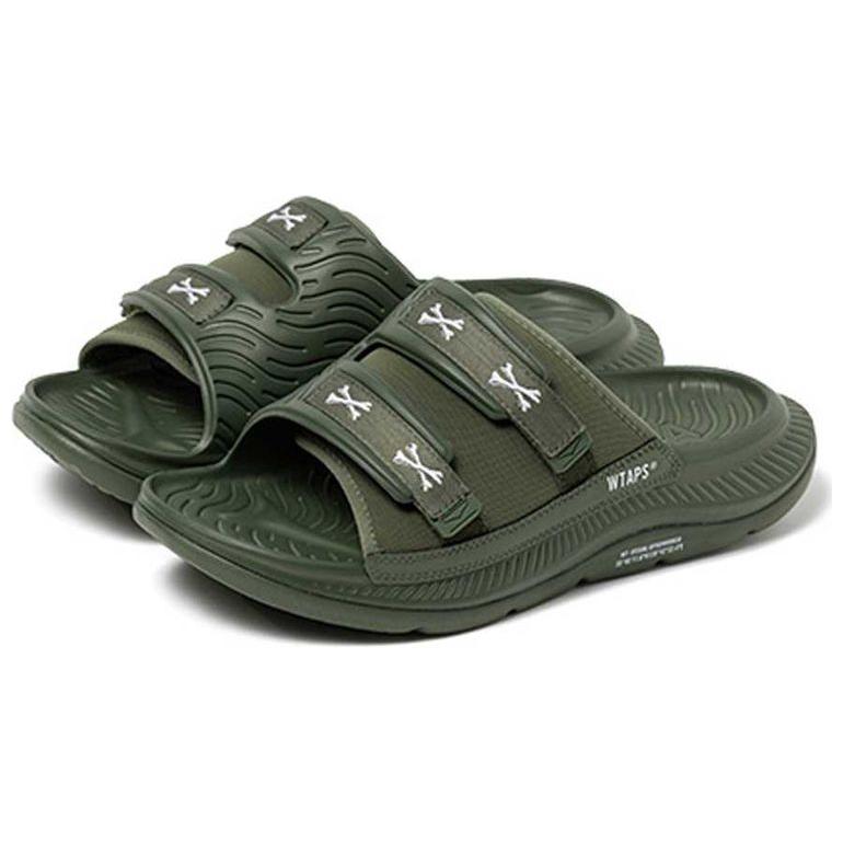 Lookbook HOKA ONE ONE x WTAPS ORA Luxe 'Olive Drab' Lelaki Sneakers 241DZ43D-FW02S-OLV