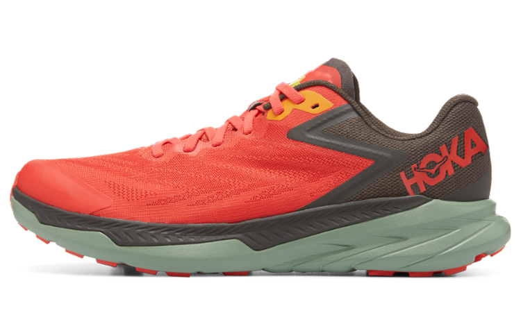 HOKA ONE ONE Zinal 'Red Green' 1119399-FBOL