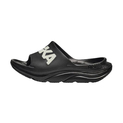 HOKA Ora Athletic Slide 'Black White'