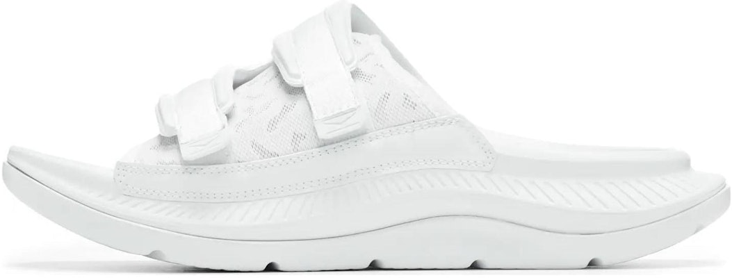 HOKA ONE ONE ORA Luxe 舒適減震 一字拖鞋 男女同款 白色 Buy HOKA ONE ONE ORA Luxe 舒適減震 一字拖鞋 男女同款 白色