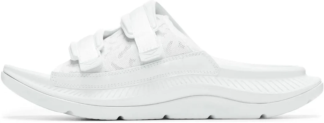 HOKA ONE ONE ORA Luxe 舒適減震 一字拖鞋 男女同款 白色 Buy HOKA ONE ONE ORA Luxe 舒適減震 一字拖鞋 男女同款 白色