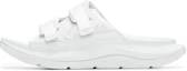 Buy HOKA ONE ONE ORA Luxe 舒適減震 一字拖鞋 男女同款 白色