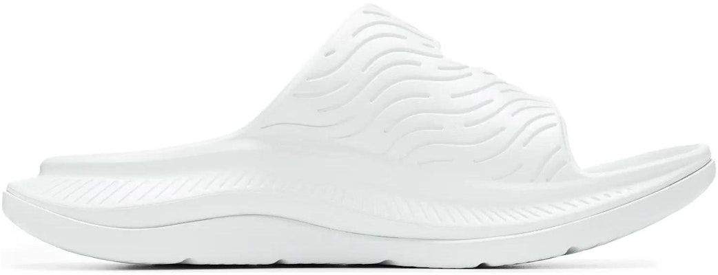 HOKA ONE ONE ORA Luxe 舒適減震 一字拖鞋 男女同款 白色 Order HOKA ONE ONE ORA Luxe 舒適減震 一字拖鞋 男女同款 白色