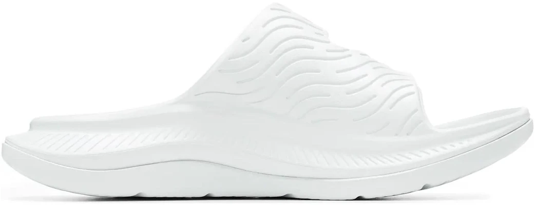 HOKA ONE ONE ORA Luxe 舒適減震 一字拖鞋 男女同款 白色 Order HOKA ONE ONE ORA Luxe 舒適減震 一字拖鞋 男女同款 白色