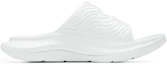 Order HOKA ONE ONE ORA Luxe 舒適減震 一字拖鞋 男女同款 白色