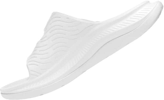 HOKA ONE ONE ORA Luxe 舒適減震 一字拖鞋 男女同款 白色 Shop HOKA ONE ONE ORA Luxe 舒適減震 一字拖鞋 男女同款 白色