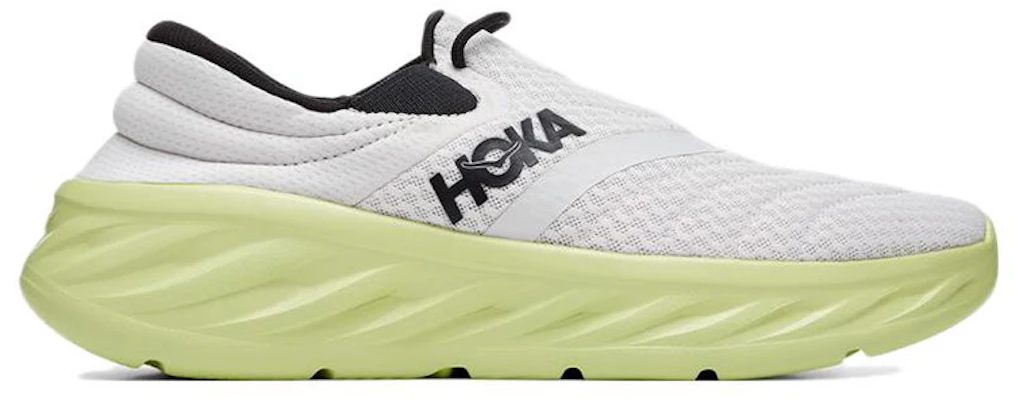 HOKA ONE ONE ORA Recovery Shoe 2 輕便耐磨防滑 低筒 運動休閒鞋 白綠 Order HOKA ONE ONE ORA Recovery Shoe 2 輕便耐磨防滑 低筒 運動休閒鞋 白綠