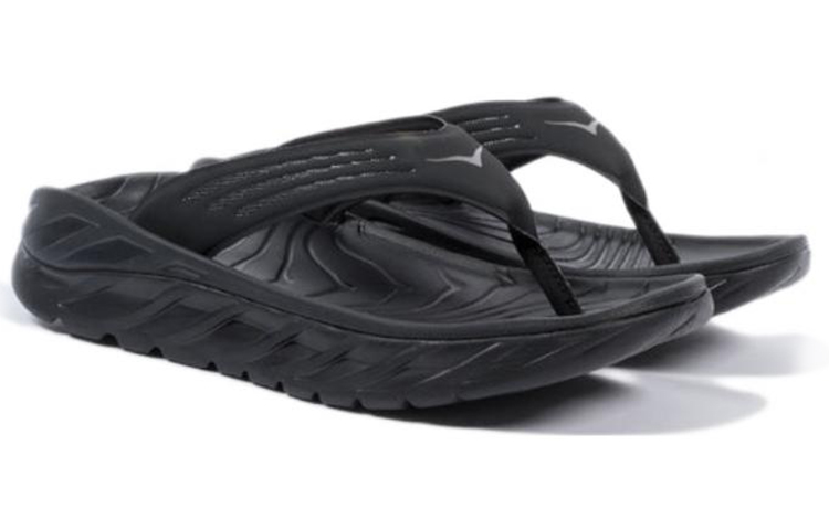 Lookbook HOKA Ora Recovery Flip Slide 'Hitam' 1099675-BDGG
