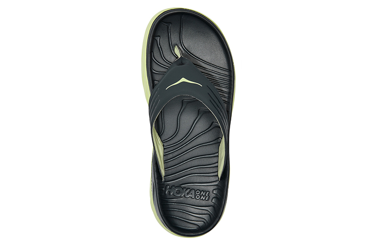 Lookbook HOKA Ora Recovery Flip Slide 'Blue Graphite Butterfly' 1099675-BGBT