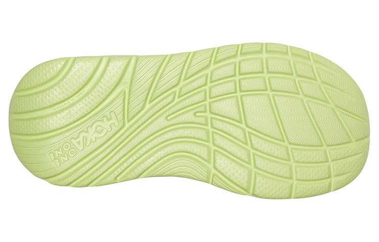 Shop HOKA Ora Recovery Flip Slide 'Blue Graphite Butterfly' 1099675-BGBT