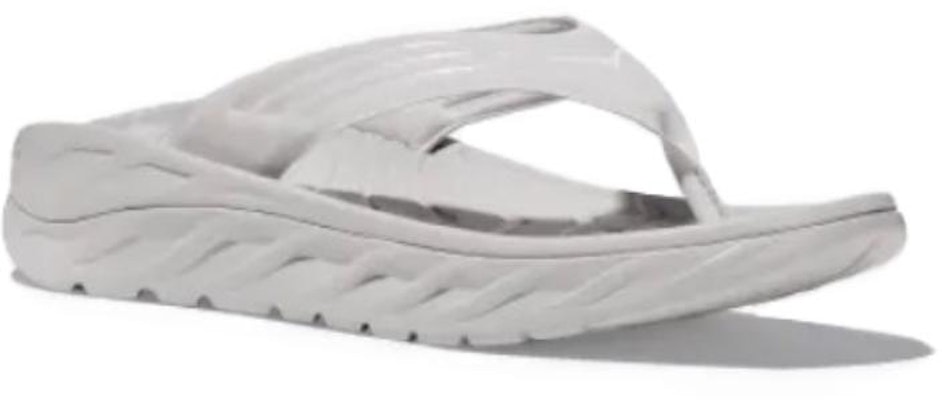HOKA Ora Recovery Flip Slide 'Lunar Rock White' 1099675-LRWH Shop HOKA Ora Recovery Flip Slide 'Lunar Rock White' 1099675-LRWH