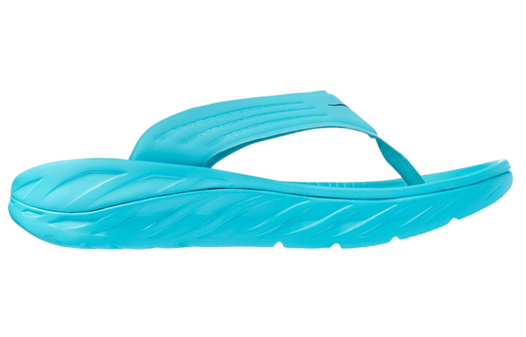 Order HOKA ONE ONE Ora 恢復拖鞋 男款 藍色