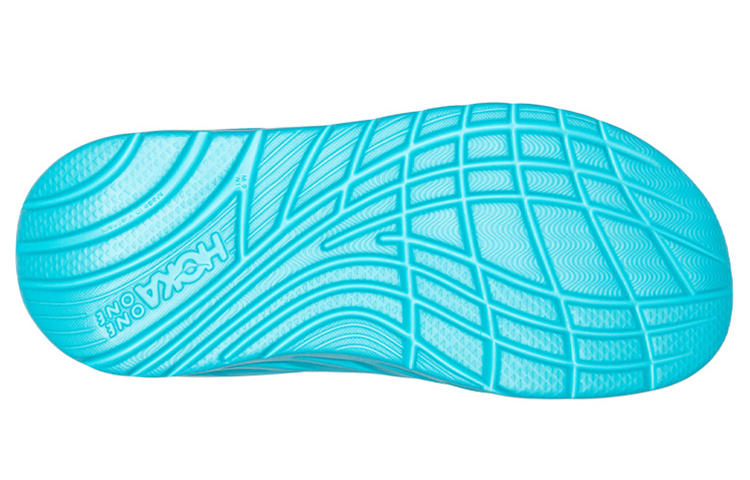 Shop HOKA ONE ONE Ora 恢復拖鞋 男款 藍色