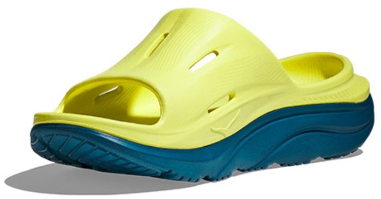 HOKA Ora Recovery Slide 3 'Evening Primrose Deep Lagoon' Lelaki/Wanita 1135061-EPDL Lookbook HOKA Ora Recovery Slide 3 'Evening Primrose Deep Lagoon' Lelaki/Wanita 1135061-EPDL