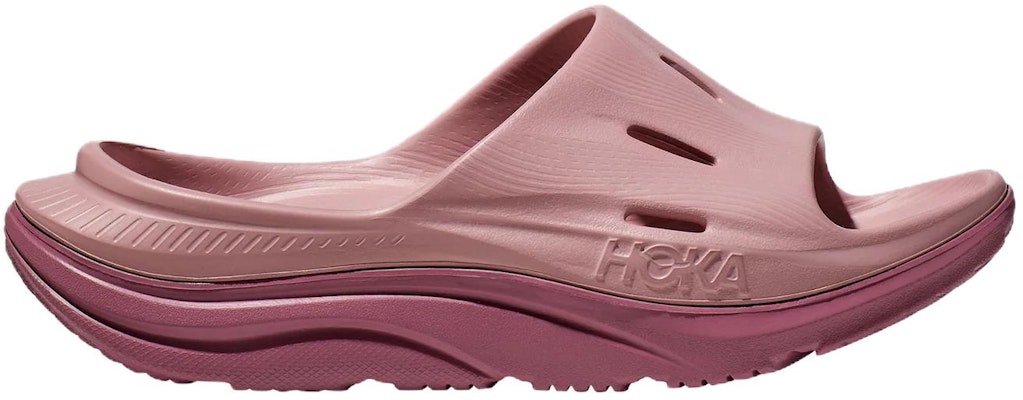 HOKA Ora Recovery Slide 3 'Pale Mauve' Sandal Pemulihan 1135061-PMWM Order HOKA Ora Recovery Slide 3 'Pale Mauve' Sandal Pemulihan 1135061-PMWM