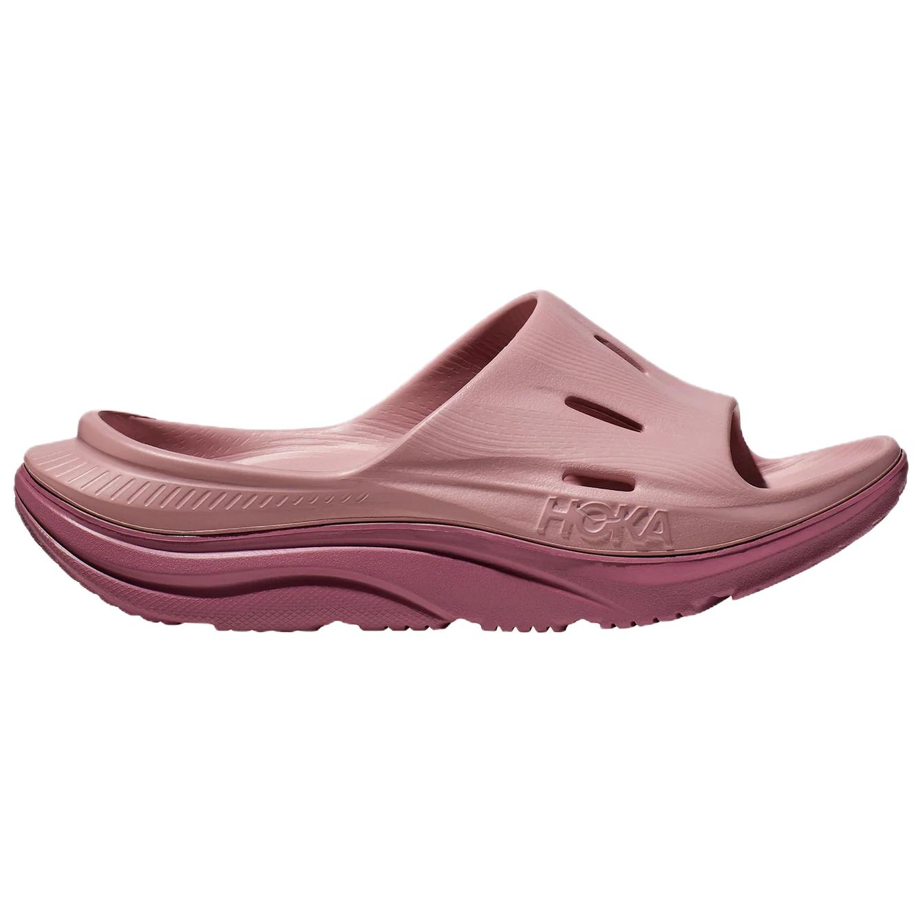 Order HOKA Ora Recovery Slide 3 'Pale Mauve' Selipar Pemulihan 1135061-PMWM