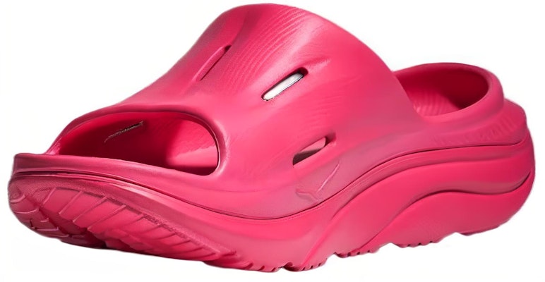 HOKA Ora Recovery Slide 3 'Raspberry' Lelaki Wanita Kasut Sukan. 1135061-RRSP Lookbook HOKA Ora Recovery Slide 3 'Raspberry' Lelaki Wanita Kasut Sukan. 1135061-RRSP