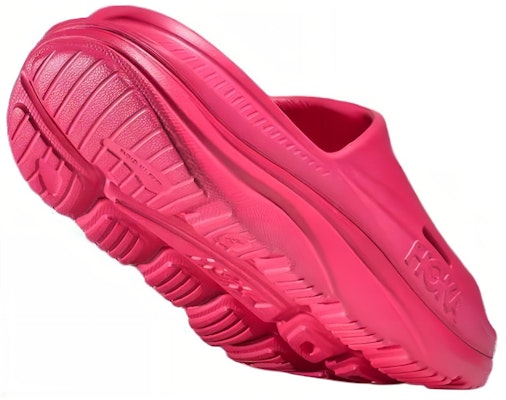 HOKA Ora Recovery Slide 3 'Raspberry' Lelaki Wanita Kasut Sukan. 1135061-RRSP Details for HOKA Ora Recovery Slide 3 'Raspberry' Lelaki Wanita Kasut Sukan. 1135061-RRSP