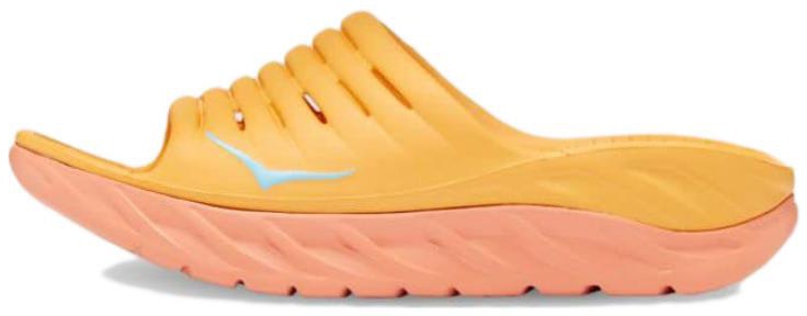hoka-ora-recovery-slide-amber-yellow-shell-coral-1134527-aysc