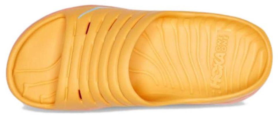 HOKA Ora Recovery Slide 'Amber Yellow Shell Coral' - Kuning Karang Cengkerang 1134527-AYSC Lookbook HOKA Ora Recovery Slide 'Amber Yellow Shell Coral' - Kuning Karang Cengkerang 1134527-AYSC