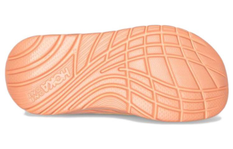 Shop HOKA ONE ONE Ora 恢复拖鞋 運動拖鞋 男女同款 橙色