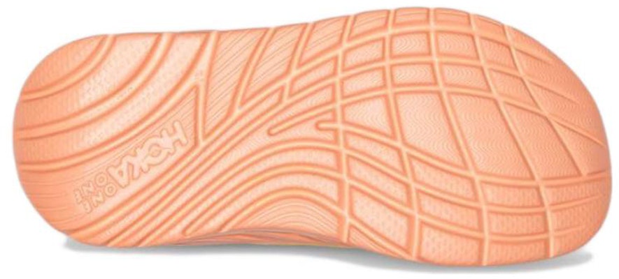 HOKA Ora Recovery Slide 'Amber Yellow Shell Coral' Terbaru 1134527-AYSC Shop HOKA Ora Recovery Slide 'Amber Yellow Shell Coral' Terbaru 1134527-AYSC