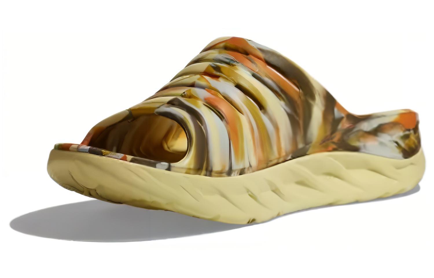 Lookbook HOKA Ora Recovery Slide 'Celery Root Golden Lichen' 1126856-CRGLC