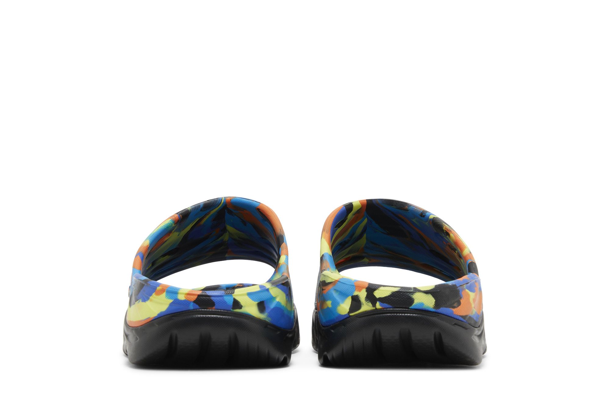 Details for HOKA ONE ONE Ora康復 防滑耐磨 舒適輕便 一字拖鞋 男款 黑藍紅