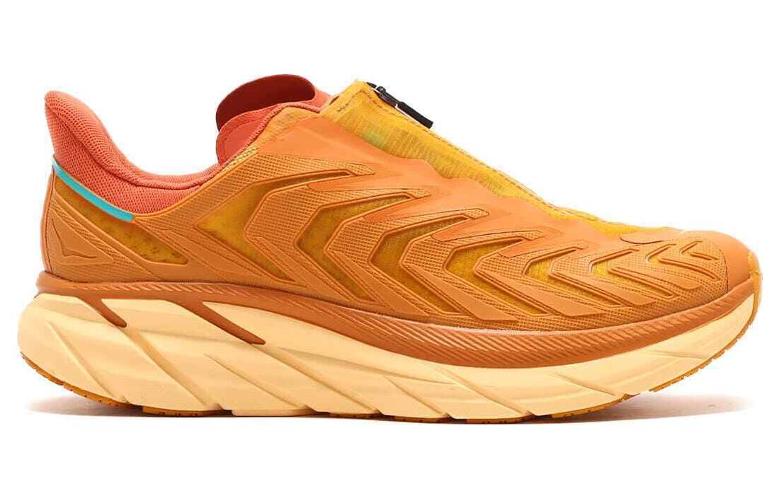 Order HOKA ONE ONE Project Clifton 防滑耐磨 低幫 運動休閒鞋 男女同款 黃