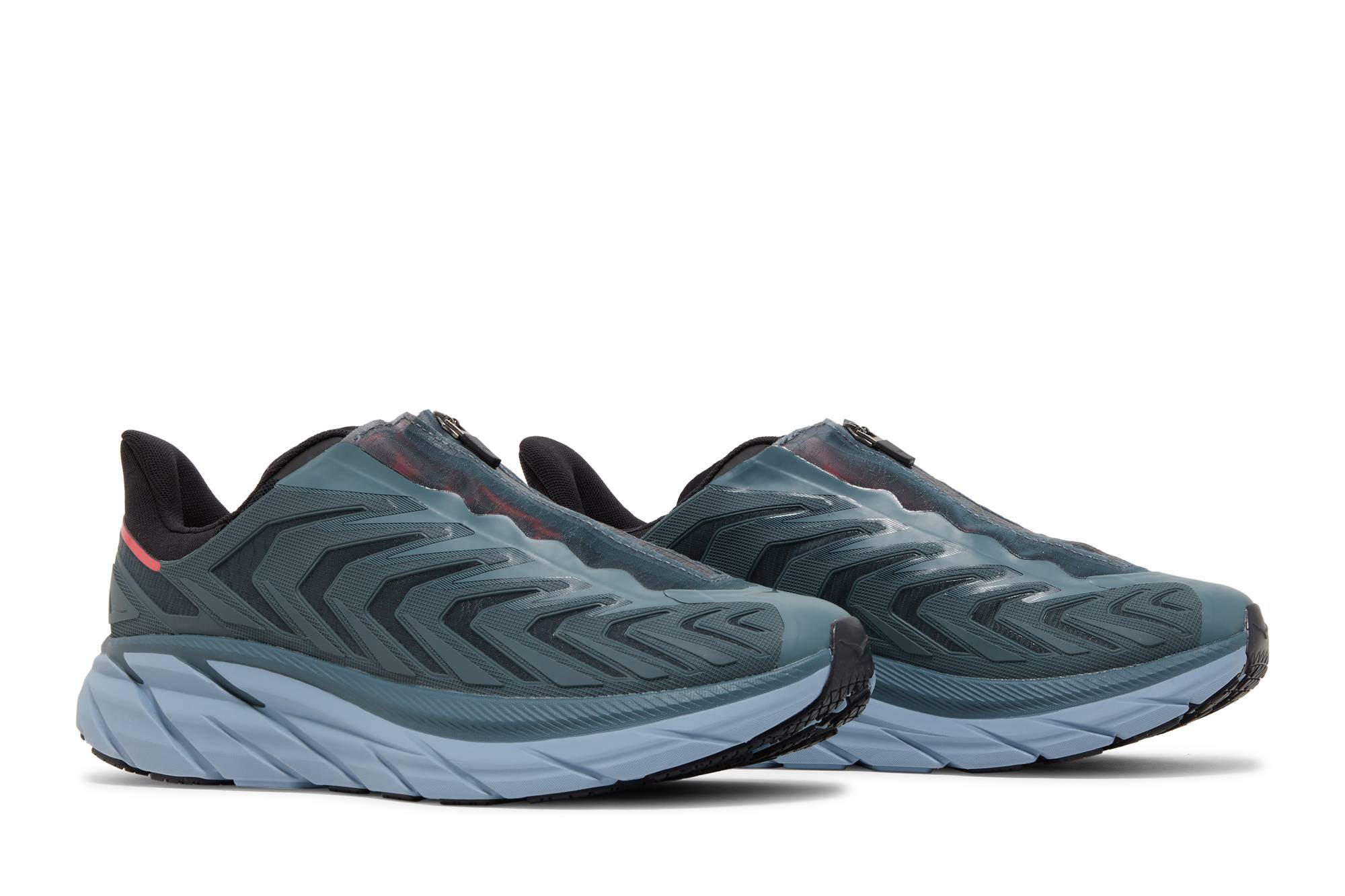Cheap HOKA ONE ONE Project Clifton 未來版 防滑耐磨 低幫 運動休閒鞋 男女同款 藍色