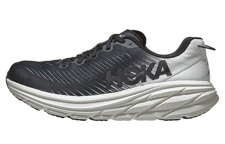 HOKA Rincon 3 2E Wide 'Black White' 1121370-BWHT