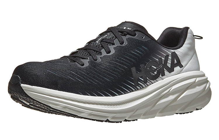 Lookbook HOKA Rincon 3 2E Wide 'Black White' 1121370-BWHT