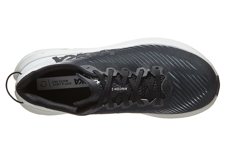 Purchase HOKA Rincon 3 2E Wide 'Black White' 1121370-BWHT