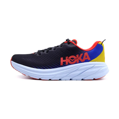 HOKA Rincon 3 'Black Dazzling Blue'
