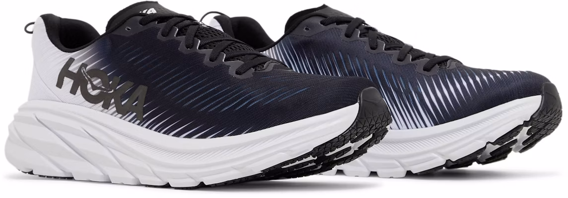 HOKA Rincon 3 'Black White' 1119395-BWHT Cheap HOKA Rincon 3 'Black White' 1119395-BWHT