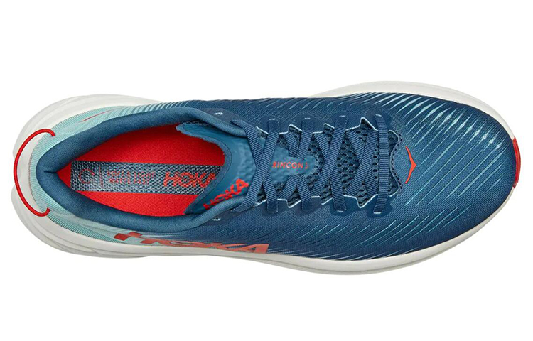 Lookbook HOKA ONE ONE Rincon 3 耐磨防滑 低筒 跑步鞋 男款 藍