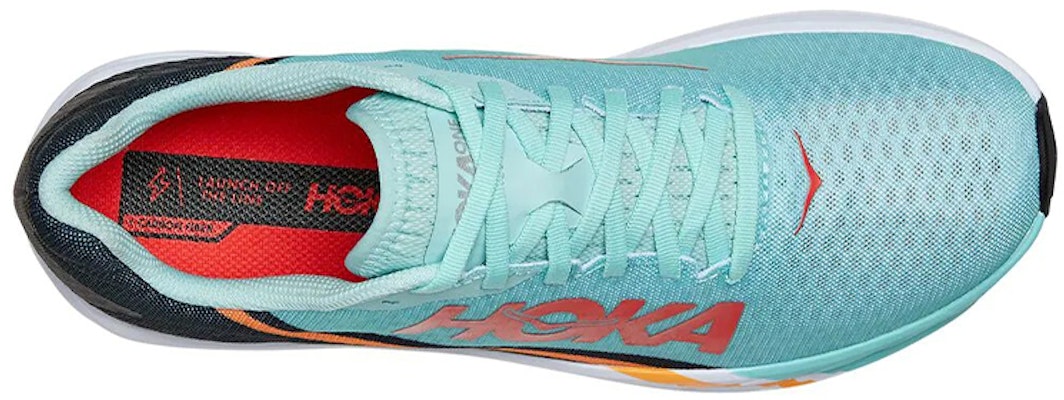 HOKA Rocket X 'Biru Telur Hitam' 1113532-EBBC Lookbook HOKA Rocket X 'Biru Telur Hitam' 1113532-EBBC