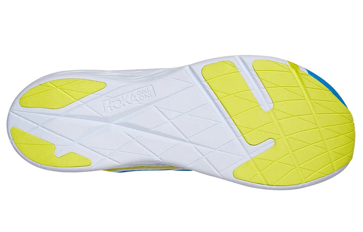 Shop HOKA ONE ONE Rocket X 低筒 跑步鞋 男女同款 藍白