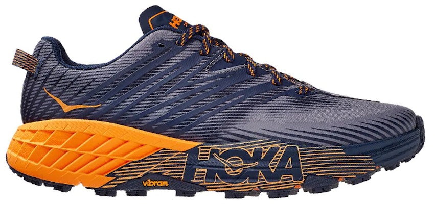HOKA Speedgoat 4 'Black Iris Bright Marigold' 1106525-BIBM Order HOKA Speedgoat 4 'Black Iris Bright Marigold' 1106525-BIBM