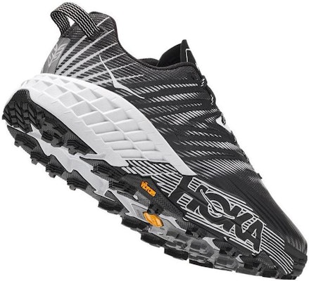 HOKA Speedgoat 4 '黑白'跑鞋 1106525-BWHT Shop HOKA Speedgoat 4 '黑白'跑鞋 1106525-BWHT
