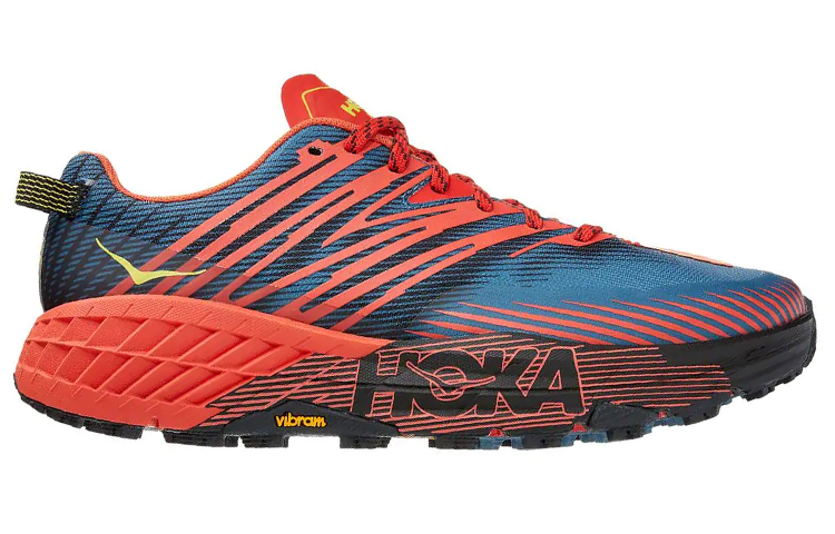 Order HOKA ONE ONE Speedgoat 4 低筒跑步鞋 紅藍