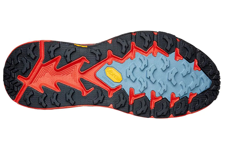 Shop HOKA ONE ONE Speedgoat 4 低筒跑步鞋 紅藍